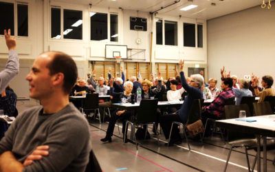 Einladung zur 7. Generalversammlung am 12. Januar 2019 (inkl. An-/Abmeldung)