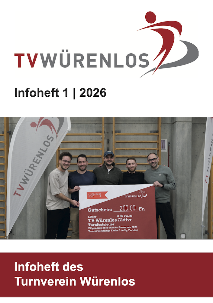 Neustes Infoheft des TV Würenlos