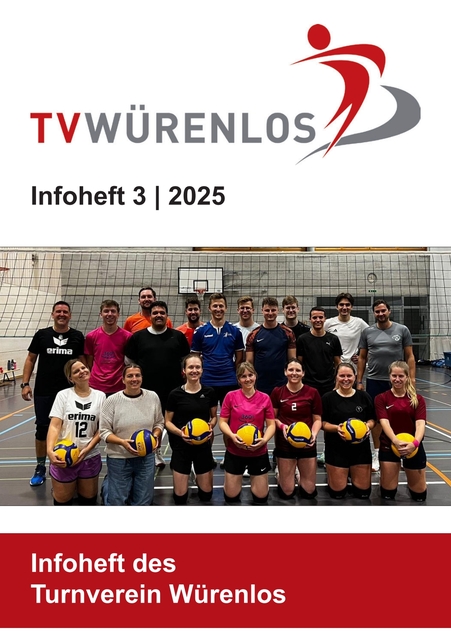 Neustes Infoheft des TV Würenlos