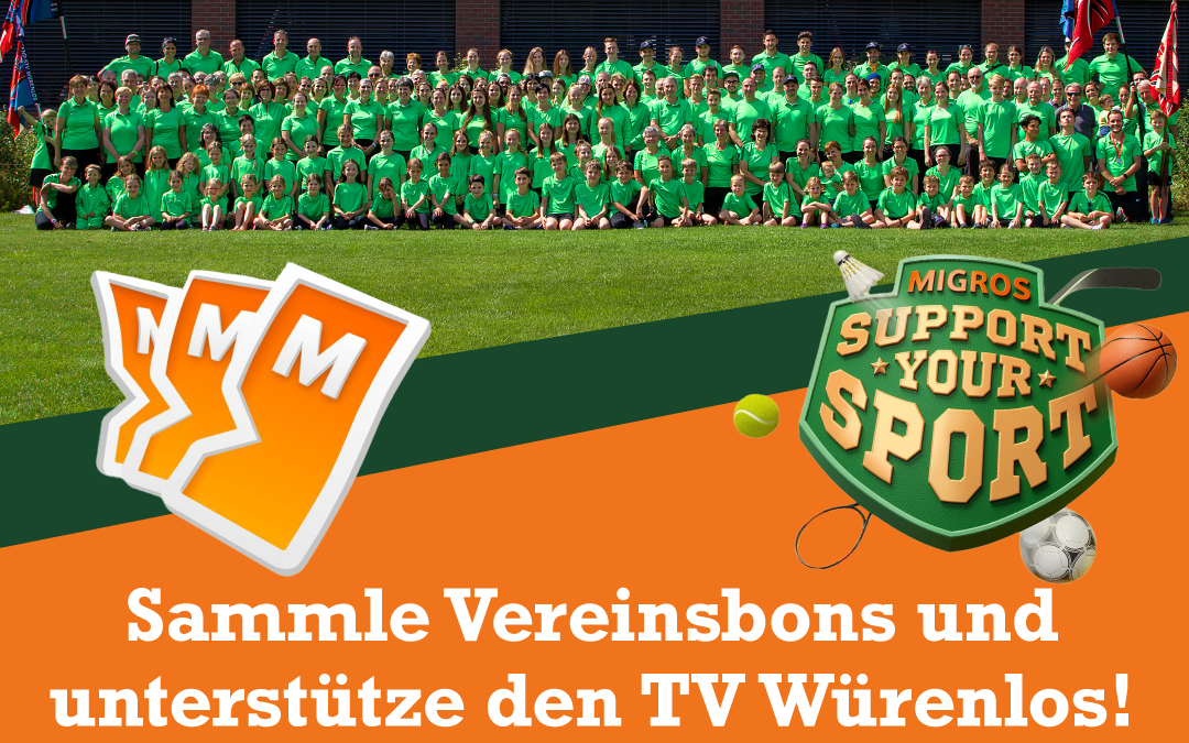 Support Your Sport – Wir brauchen Dich!